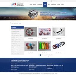 盐田网站推广与SEO优化 祥富精密网站效果图背后的专业之力